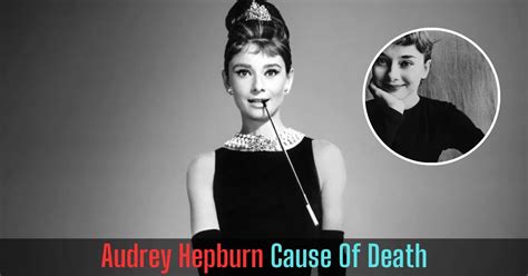 audrey hepburn cause of death appendix
